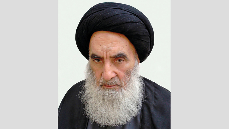 السيستاني عارض الرؤية الأميركية للعملية الديمقراطية. أرشيفية