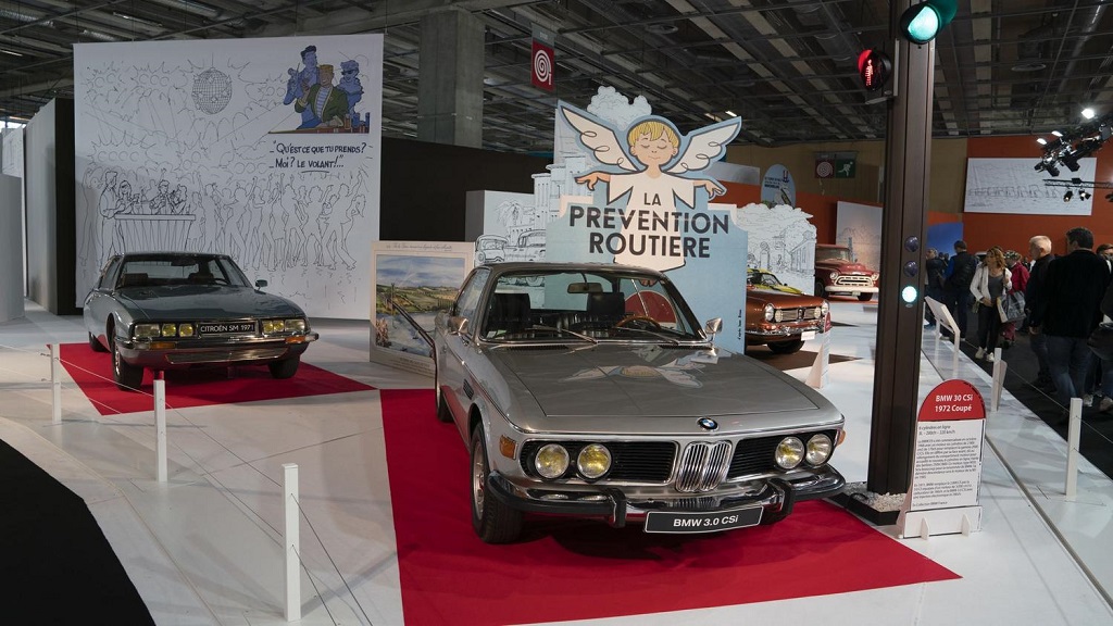 سيارة BMW 3.0 CSI الأسطورية من سبعينيات القرن الماضي، والتي تمتلك قوة حصانية تبلغ 200 حصان.