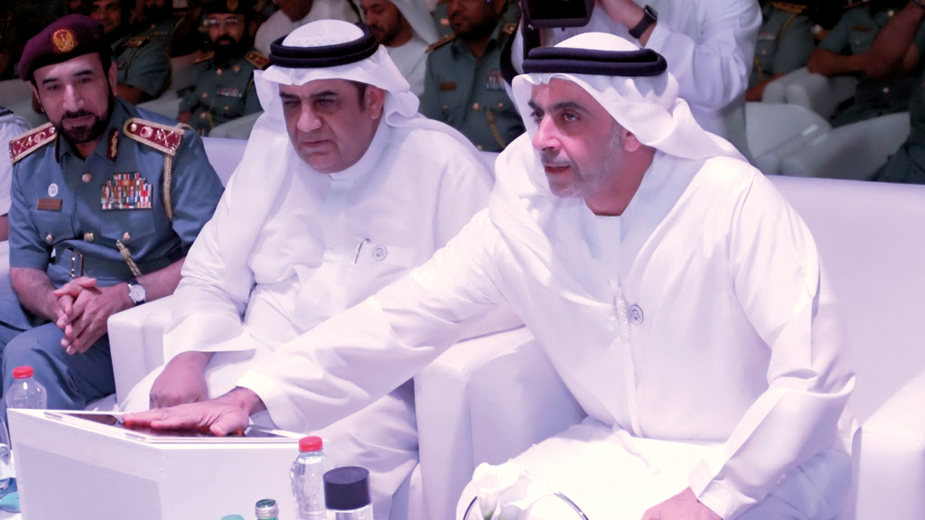 سيف بن زايد يدشن «حصنتك». من المصدر