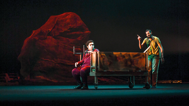 عرض دبا الفجيرة تميّز بحضور البُعدين النفسي والاجتماعي.

تصوير: مصطفى قاسمي