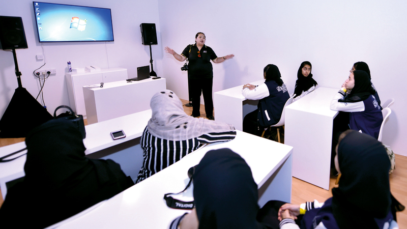 المهرجان ينظم مجموعة متنوّعة من الورش العملية. من المصدر