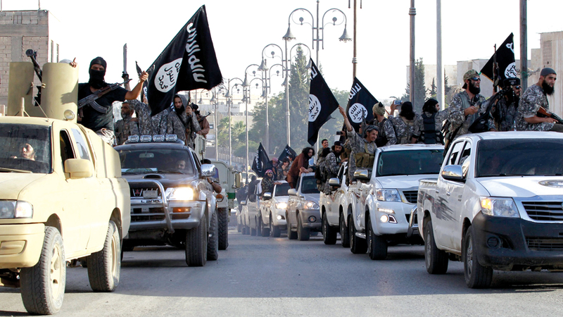 «داعش» لم يعد يحتاج إلى السيطرة على الأرض لدعم موارده المالية.  رويترز