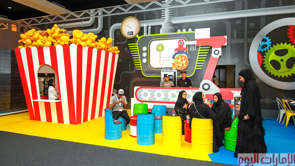 قدم مهرجان الشارقة السينمائي الدولي للطفل في دورته السادسة 138 فيلماً من 31 دولة بين أفلام كارتونية ووثائقية وسينمائية تركز على ثقافة الطفل وغرز القيم الحسنة. تصوير اشوك فيرما