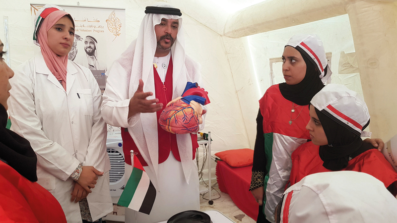 «اكشف» تهدف إلى توفير برامج تشخيصية وتوعية مجانية لمرضى القلب خصوصاً للنساء. من المصدر