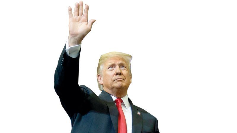 ترامب: المعاهدة تضر بمصالح أميركا. أ.ف.ب