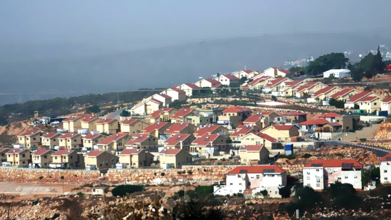 إسرائيل تهدف إلى إنشاء كتلة استيطانية متكاملة تربطها بمستوطنة كريات أربع. أرشيفية