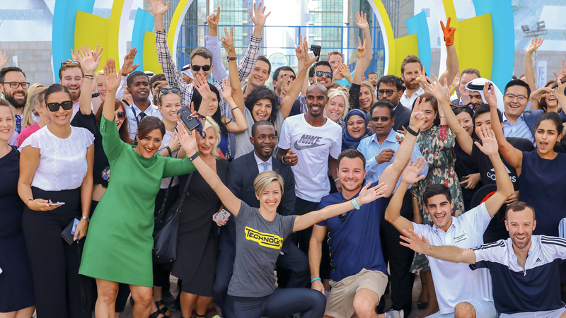 «مو فرح» واستقبال خاص من المشاركين في «التحدي». من المصدر