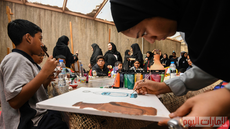 ويشكل المهرجان إطلالة على جماليات هذه المهنة من صناعة اواني الخاصة لمياه الشرب أو للأطعمة أو المباخر.