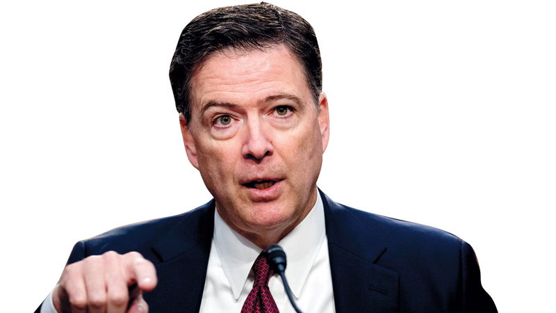 جيمس كومي طرده ترامب بتواطؤ من سيشنز. أ.ب