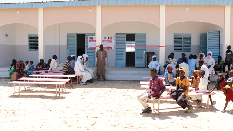 المركز مقام على مساحة 136 متراً مربعاً ويضم 3 غرف. من المصدر