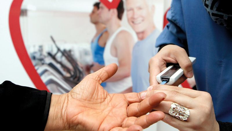 تراجع نسب الإصابة بـ «السكري» يأتي نتيجة جهود القطاعات الصحية في الدولة لمواجهة المرض.

أرشيفية