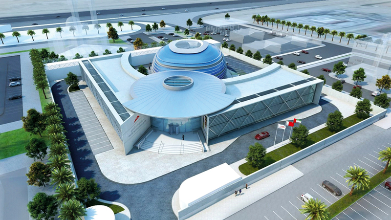 تصميم مبنى مركز التحكم المروري الجديد. من المصدر
