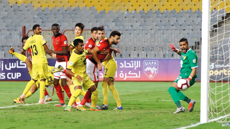 مباراة الذهاب انتهت بالتعادل 2-2. من المصدر