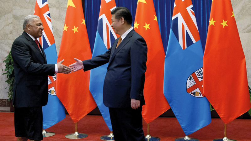 بكين أطلقت مشروعات عملاقة في جزر المحيط الهادئ. أرشيفية