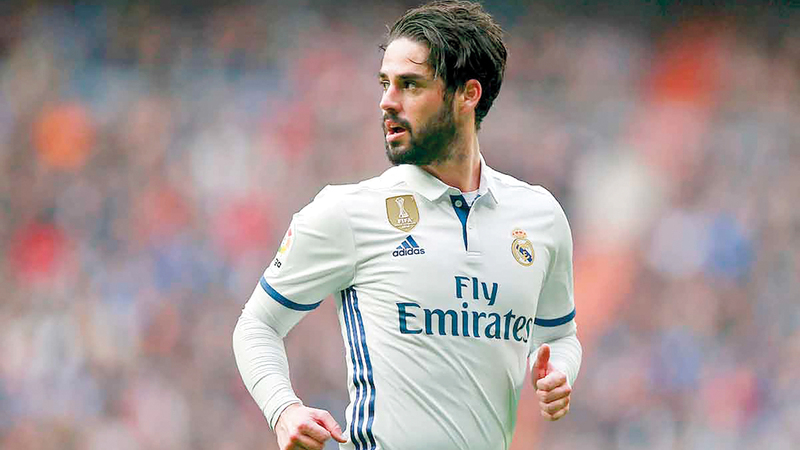 عقد إيسكو الحالي مع ريال مدريد مستمر حتى 2022.  أرشيفية