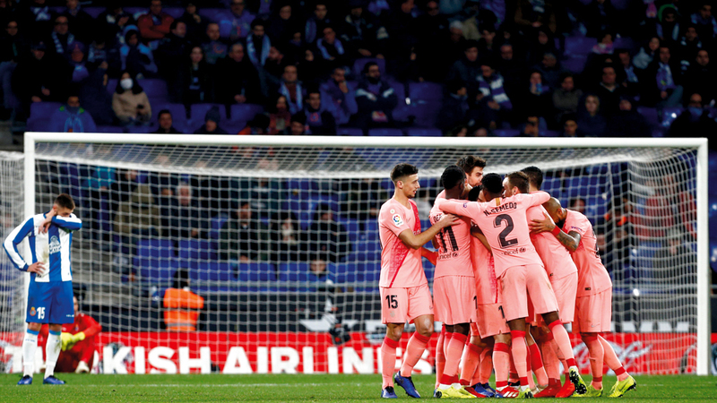 برشلونة يقدم مباراة تحصيلية أمام توتنهام. إي.بي.إيه