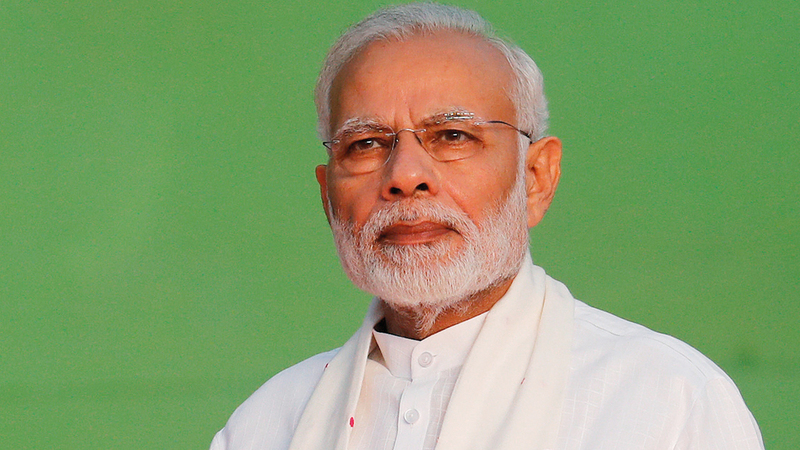 رئيس الوزراء الهندي ناريندرا مودي. عن المصدر