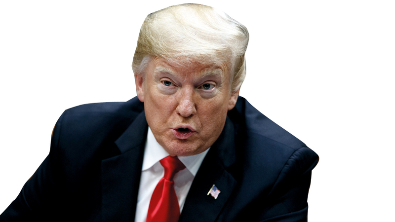 ترامب تجاهل مستشاريه وفاجأ قادته العسكريين بقرار الانسحاب من سورية.   أ.ف.ب