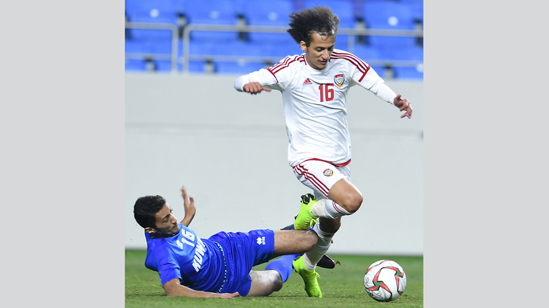 المنتخب خسر تجربته الودية الأخيرة قبل كأس آسيا أمام الكويت 2-صفر. من المصدر