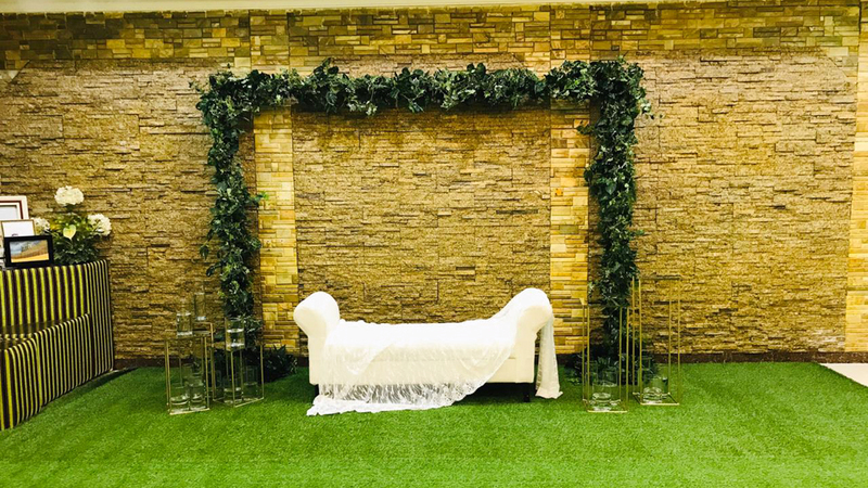 بيت العائلة حيث أقام الحلامي عرس ابنته. من المصدر