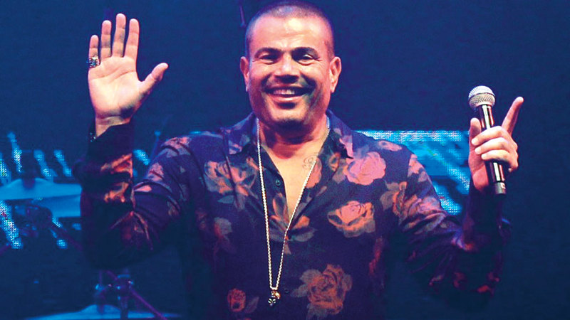 عمرو دياب: «أبوظبي اعتادت إبهار الجميع باحتفالاتها السنوية المميزة».