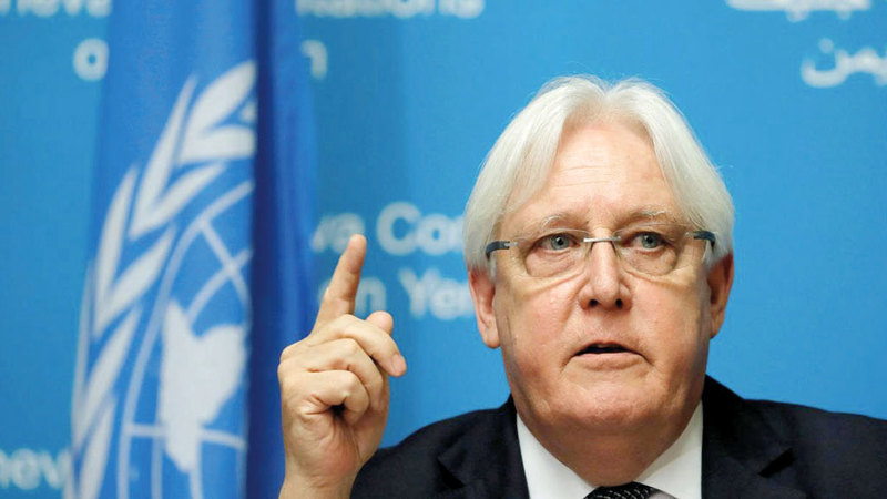 غريفيث نجح في تحقيق اختراق  لا يزال تحت الاختبار.  ارشيفية