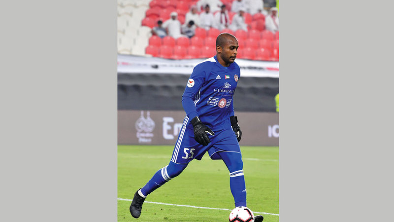 علي خصيف يمتاز بالقيادة والخبرة أمام الخشبات. الإمارات اليوم