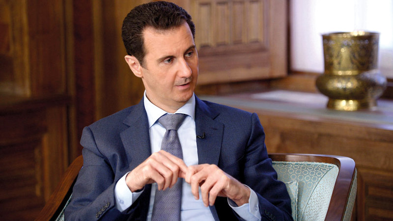 الأسد يريد سورية حرة من الجنود الأتراك. ي ب ا