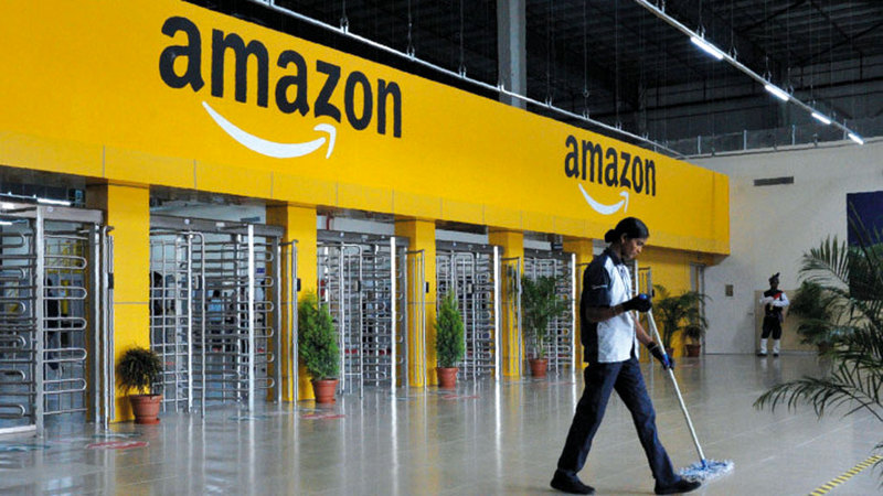 الشركات الصغيرة والمتوسطة اتهمت «أمازون» بتنفيذ ممارسات احتكارية.  أرشيفية
