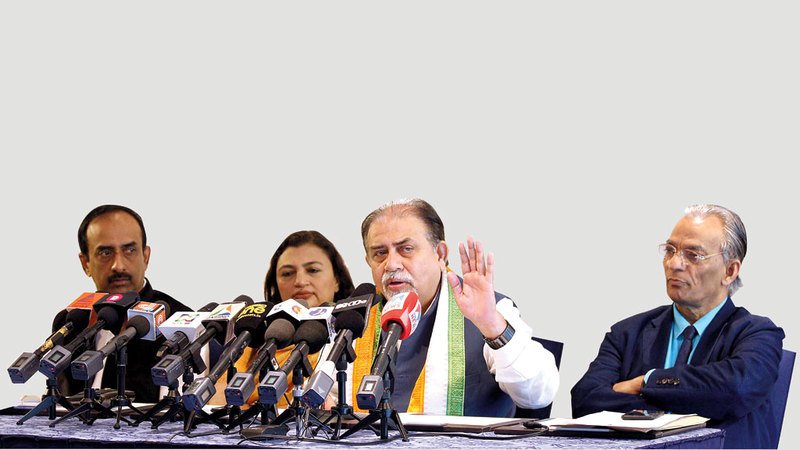 خلال المؤتمر الصحافي للإعلان عن تفاصيل المهرجان. من المصدر