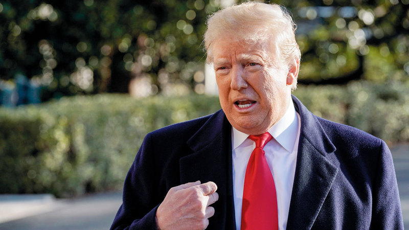 ترامب أذهل حلفاءه - وربما مستشاريه - بالإعلان عن الانسحاب الأميركي من سورية. رويترز