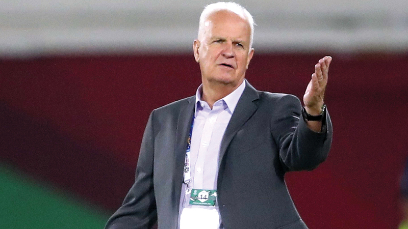 مدرب سورية السابق شتانغه. رويترز