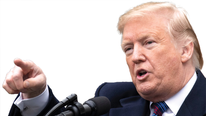 أظهر ترامب أنه يتعامل مع أي محنة أو عقبة بالتهديد دون أي اعتبار للعواقب. إي.بي.إيه