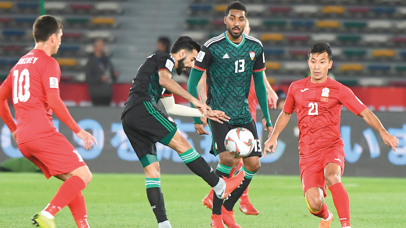 المنتخب فاز على قيرغيزستان 3-2. تصوير: إريك أرازاس