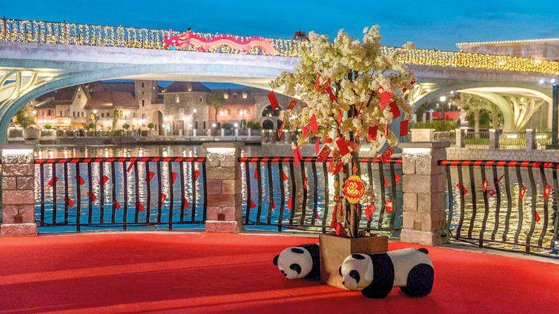 دبي باركس آند ريزورتس أعدت باقة من الفعاليات لاحتفالات السنة الصينية. من المصدر