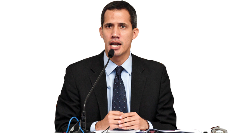 خوان غوايدو: مادورو لا يحمي فنزويلا ولا يحمي استثمارات أحد.

أ.ف.ب