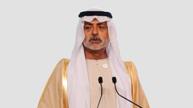 الشيخ نهيان بن مبارك. من المصدر