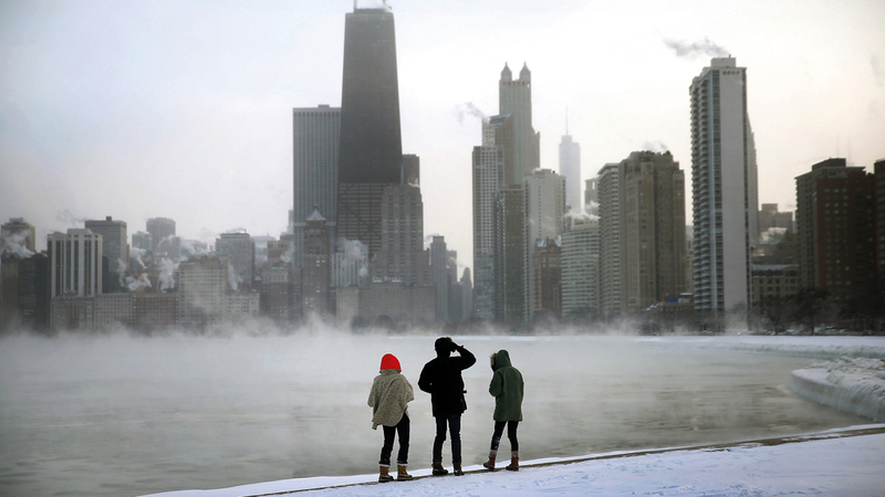 تعرضت شيكاغو لموجة باردة أتت من المنطقة القطبية ما أثر على المشردين.

أرشيفية