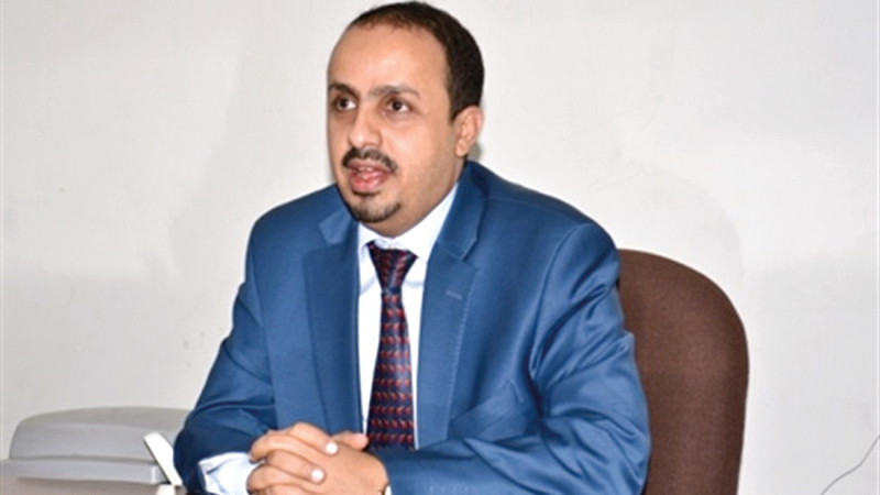 وزير الإعلام اليمني  معمر الإرياني.  أرشيفية
