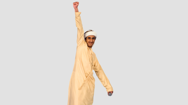 السماحي ولحظة فرح بالتأهل للنهائي. من المصدر