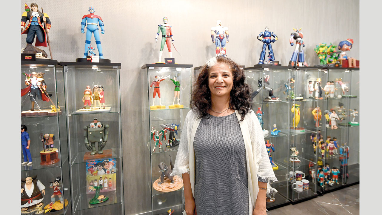 حويجة أكدت أنها لم تكن متحمسة بالبداية للمشاركة في دبلجة «ماجد».  تصوير: إريك أرازاس