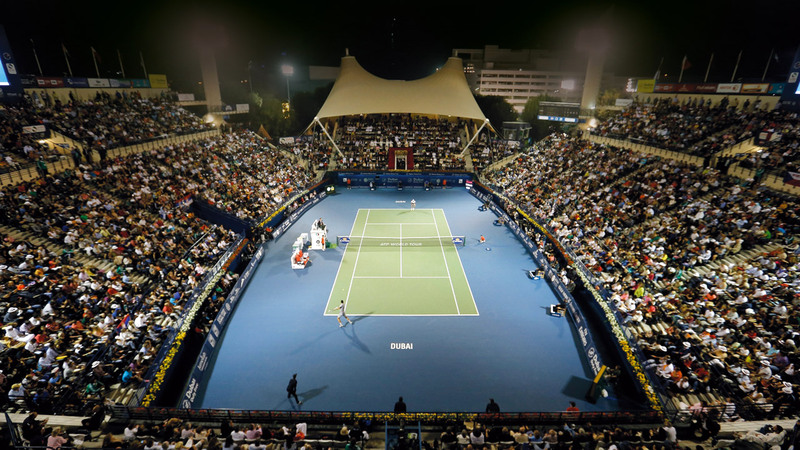 بطولة دبي الدولية للتنس تنطلق اليوم من خلال الدور الأول للسيدات.  من المصدر