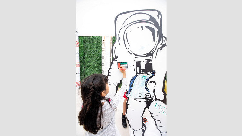 فعاليات الورشة ضمت أنشطة إبداعية مبتكرة. من المصدر