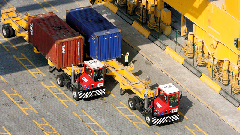 دبي استوردت 336 ألفاً و825 شحنة أغذية العام الماضي. أرشيفية