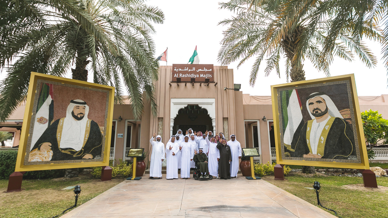 الهيئة كشفت عن اللوحتين بحضور عدد كبير من أهالي الحي وسط أجواء احتفالية. من المصدر