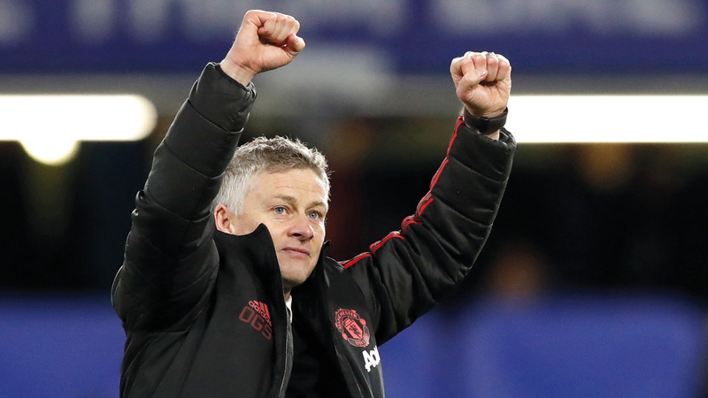 ليفربول يلتقي غداً مدرباً جديداً لمان يونايتد النرويجي أولي سولسكاير. أ.ب