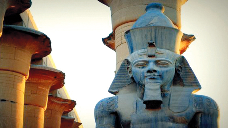 نجم «أوريون» اقترن شروقه السنوي بيوم تتويج رمسيس الثاني ملكاً. أرشيفية