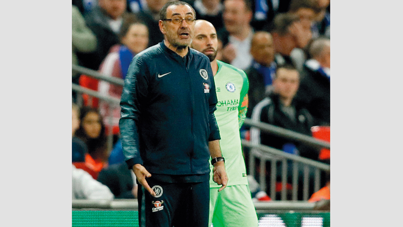 ساري وكابابييرو يراقبان كيبا الغاضب. أ.ف.ب