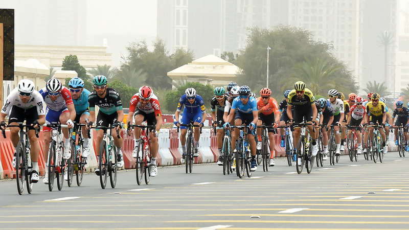 جانب من المرحلة السادسة أمس.

تصوير: أسامة أبوغانم