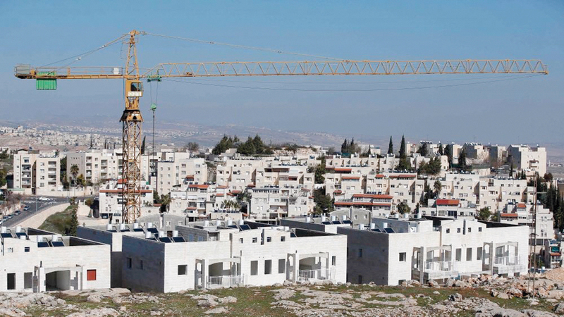 المخطط الجديد سيربط مستوطنات القدس في الجنوب والشمال بالاتجاهات الأخرى.  الإمارات اليوم